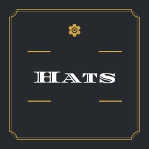 Checkout the available hats in my closet :-)